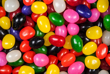 Fototapeta na wymiar Jelly Beans for background