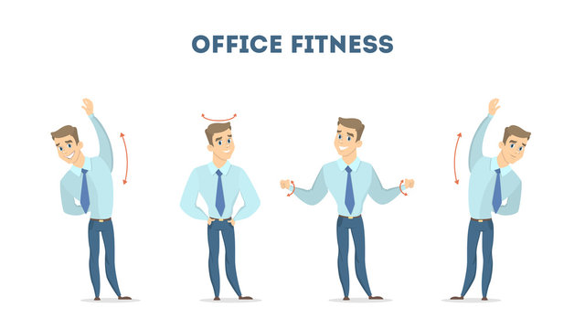 Workout for office.