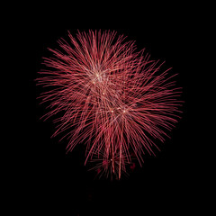 fire work.Festival concept.