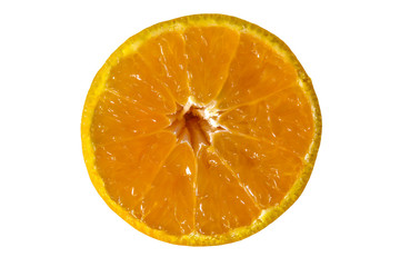 Fresh Sliced citrus orange macro,orange texture.