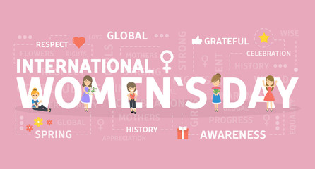 International womans day.