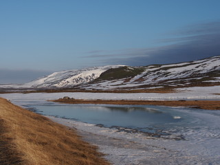sur la route islandaise