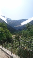 paysage montagne nature cirque nuage