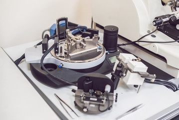 atomic force microscope in a laboratory