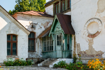 Ukrainian Ruined buildings