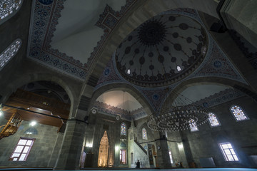 Obraz premium 17 FEBRUARY 2018:Lalapasa Mosque ( Cami ) - Erzurum - Turkey , Lala Pasha Mosque; The first mosque built during the Ottoman era in Erzurum.The Ottoman mosque is also a model.It was built in 1562.