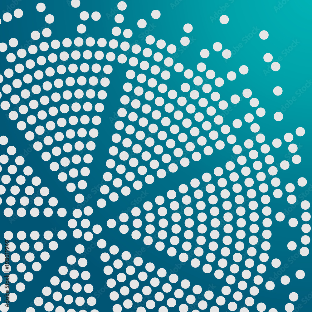Poster halftone abstract black dot. abstract circle background