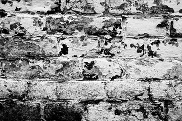 Obraz premium Brick texture with scratches and cracks