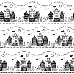 Cute pattern for kids, girls and boys. Vector illustration. It can be used to create prints, packaging, invitations, simple designs, gift wraps, festive decor, clothes, bags, pillows, postcards, cups