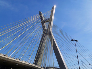 Sao Paulo cable-stayed bridge