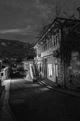 'In the town of Chekhov': Old Gurzuf, Crimea street before sunrise