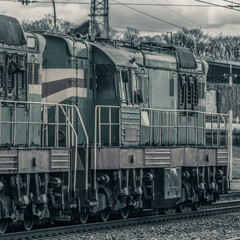 Diesel cargo locomotive