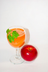 healthy sports nutrition carrot juice 