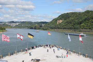 Deutsches Eck in Koblenz