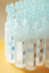 Sodium chloride saline ampoules for babies