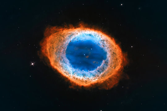 Ring Nebula, Messier 57 Elements of this image furnished by NASA.