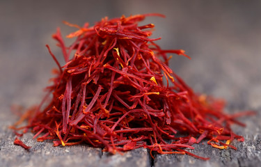 Closeup of Saffron