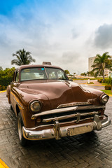 A classic car taxi, Cuba