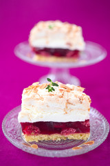 Himbeer- Baiser-Torte