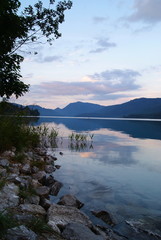 D&auml;mmerung am See