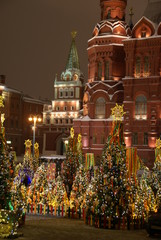 Historical Museum of Russia, Moscow, red square