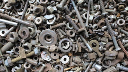 Nuts and bolts screws and washers