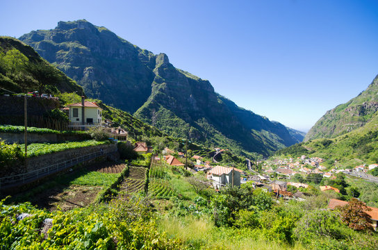 Serra de Agua valley on Madeira island, Portugal