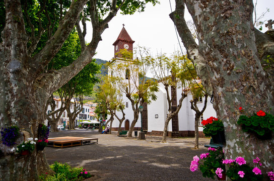 Church in Machico, Madeira island - Portugal