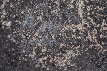 The old walls, background concepts gray black