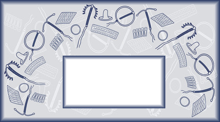 medicine pharmacology contraceptive visit card