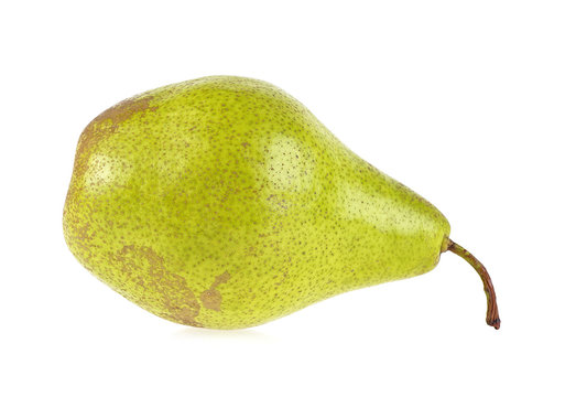 Fresh pear isolated on a white background
