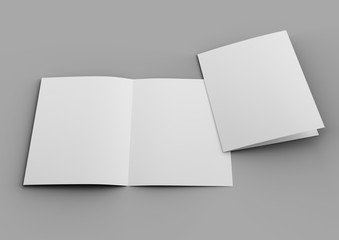 folded brochure