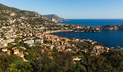 Panoramic view of Nica in France