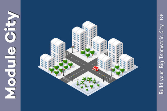 Set of isometric objects