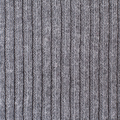 Silver knitted background and texture.
