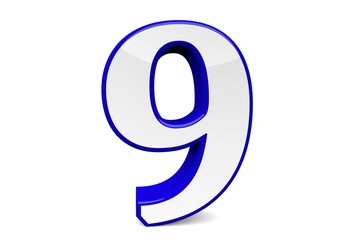 Obraz premium number