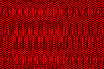 Fototapeta premium Simple striped background - red - vector pattern