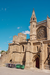 Fototapeta na wymiar Church of Saint-Nazaire of Carcassonne