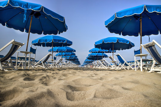 Viareggio And Its Beach