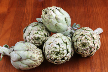 Obraz premium alcachofas