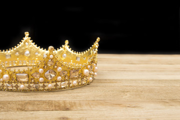 A King or Queen's Golden Crown