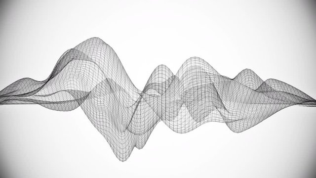 Abstract wireframe / lines.