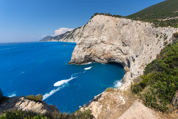 Rocks near Porto Katsiki Beach, Lefkada, Ionian Islands, Greece