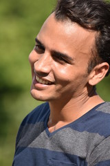 Obraz premium Latino Male And Happiness