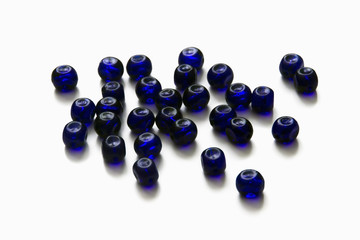 Blue beads