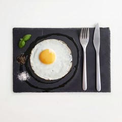 Egg diet for breakfast. Healthy nutrition. Photo.