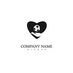 Love Soccer Logo