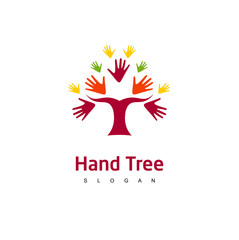 Hand Tree Logo
