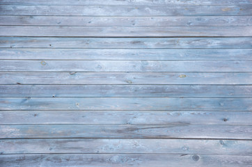 Obraz premium old background wooden plank texture, blue paint peeling