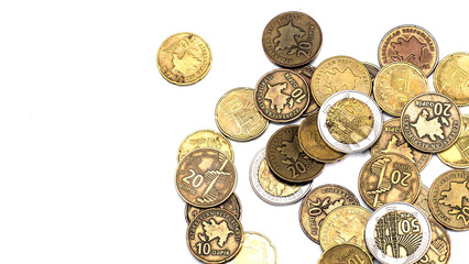 Azerbaijan coins, gepik